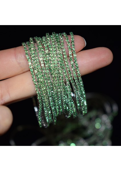 Flhc Renkler-10 Adet 10 Adet/takım Moda Çoklu Renk Tam Kristal Rhinestone Elastik Bilezik Bileklik Bling Bileklik Kadınlar Düğün Gelin Takı (Yurt Dışından) fırsatları