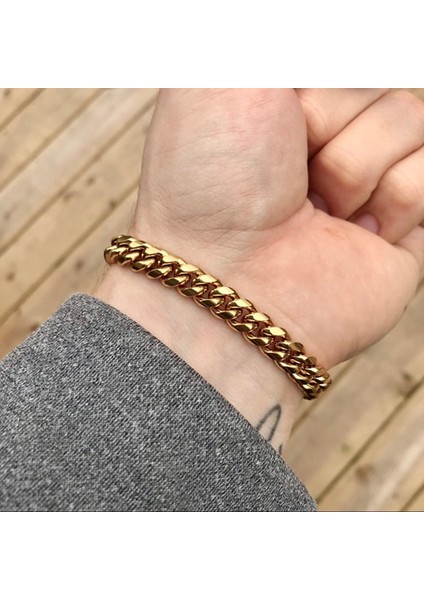 9mmsilver 21 cm Vnox Erkek Basit 3-11MM Paslanmaz Çelik Curb Küba Link Zinciri Bilezikler Kadınlar Için Unisex Bilek Takı Hediyeler (Yurt Dışından) indirimleri