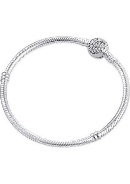 Z004 18 cm Avrupa Bilezik Yılan Zincir Bileklik Yuvarlak Kalp Yaprak Klip Kadın Erkek Takı Aksesuarları Için Markalama Kiti (Yurt Dışından) modelleri