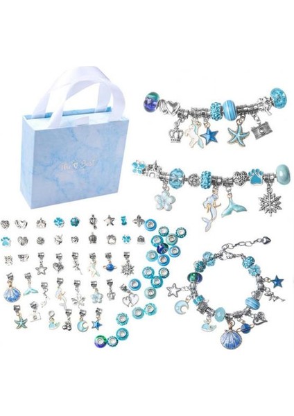 A03 Alaşım Kinderen Armbanden Dıy Kristal Bilezik Seti Kızlar Için Noel Doğum Günü Benzersiz Bilezik Hediye Charm Armbanden Sieraden (Yurt Dışından)