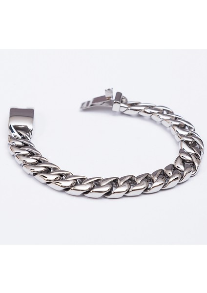 Cilalı 23 cm 12 mm El Üzerindeki Kaldırım Zinciri Mücevherat Cilalı Fırçalanmış 316L Paslanmaz Çelik Erkek Bilekliği Erkekler Için Klasik Erkek Bileklikleri Erkek Kayışı (Yurt Dışından) modelleri