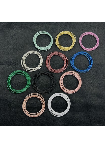 Nane 19 cm 10 Adet/grup Renkli 1.7mm Paslanmaz Çelik Gitar Teli Dainty Springs Sıkı Bilezikler Erkek Kadın Özel Benzersiz Takı (Yurt Dışından) indirimleri