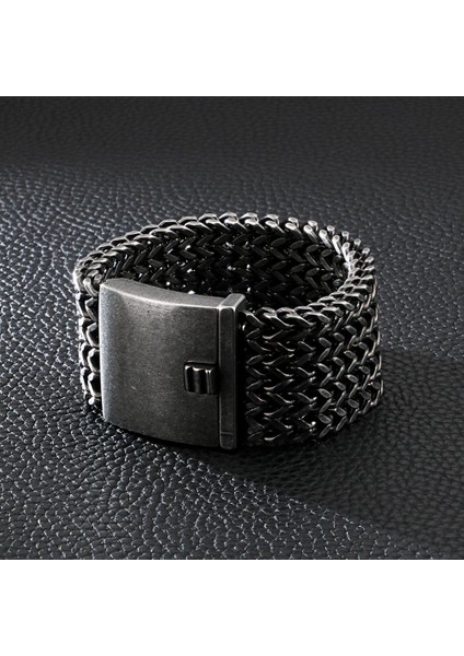 Altın Rengi 12MM 22 cm Kalen Yeni Paslanmaz Çelik Bağlantı Zinciri Bilezikler Yüksek Cilalı Dubai Altın Rengi Örgü Bilezik Erkekler Serin Takı Aksesuarları Hediyeler (Yurt Dışından) indirimleri