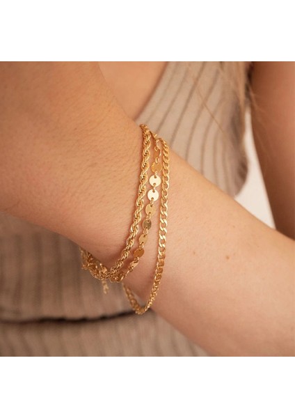 Gümüş 7mm 23 cm Paslanmaz Çelik Zincir Bileklik Kadın, 3mm Ila 9mm Curb Küba Zincir Bileklik Altın Renk Unisex Bilek Istiflenebilir Takı (Yurt Dışından) indirimleri