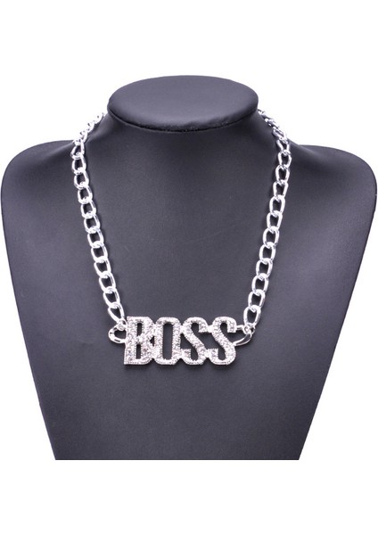 Gümüş Kolye Heeda Kadınlar Için Bilezikler 2019 Yeni Steampunk Alaşım Patron Mektup Bileklik Moda Kpop Anneler Günü Hediyeleri Sıcak Satış Joker Pulseras (Yurt Dışından)