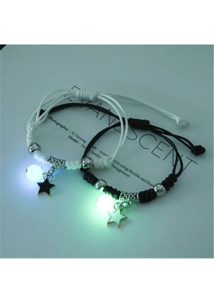 21 2023 Aydınlık Kedi Yıldız Ay Bilezik Çift Charm El Yapımı Ayarlanabilir Halat Eşleşen Arkadaş Bilezik Sonsuz Aşk Takı Hediyeler (Yurt Dışından) fiyatları