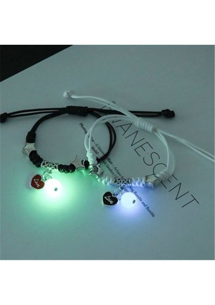 21 2023 Aydınlık Kedi Yıldız Ay Bilezik Çift Charm El Yapımı Ayarlanabilir Halat Eşleşen Arkadaş Bilezik Sonsuz Aşk Takı Hediyeler (Yurt Dışından) indirimleri