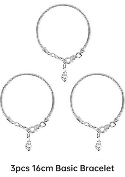 A03 Alaşım Noel Dıy Kristal Bağlantı Bilezik Seti Bağlantı Gökkuşağı Renk Zincir Bilezik Takı Bilezik Çocuklar Için Benzersiz Doğum Günü Hediyesi (Yurt Dışından) fırsatları