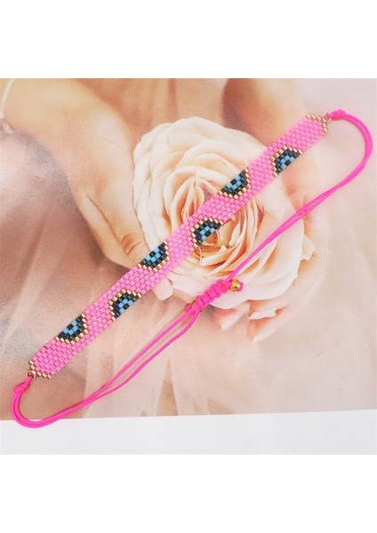 20 25.5 cm Zhongvı Bilezikler Mıyukı Boncuk Yıldız Bilezik Bohemia Manşet Pulseras Mujer Etnik Püskül Dokuma Takı Kadınlar Için Hediye Dropshipping (Yurt Dışından)
