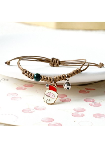 K Noel Baba Elk Noel Ağacı Kolye Bilezik Noel Dekorasyon Ev Mutlu Yeni Yıl 2022 Noel Ağacı Süsleri Noel Hediyeleri Için (Yurt Dışından)