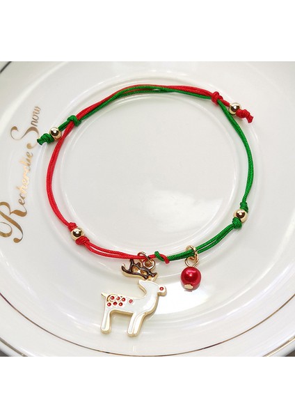 K Noel Baba Elk Noel Ağacı Kolye Bilezik Noel Dekorasyon Ev Mutlu Yeni Yıl 2022 Noel Ağacı Süsleri Noel Hediyeleri Için (Yurt Dışından) modelleri