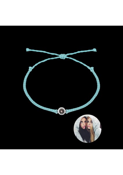 Beyaz Dıy Kişiselleştirilmiş Daire Fotoğraf Bilezik Özel Projeksiyon Bilezikler Çift Anıt Takı ile Noel Hediyesi Kadın Erkek Için Yeni (Yurt Dışından) indirimleri