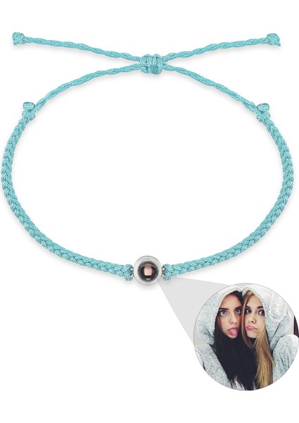 Kutu Ambalaj Kişiselleştirilmiş Daire Fotoğraf Bilezik Çift Projeksiyon Bilezikler ile Özel Fotoğraf Bilezik Kadın Erkek Için Anıt Takı Hediye (Yurt Dışından) indirimleri