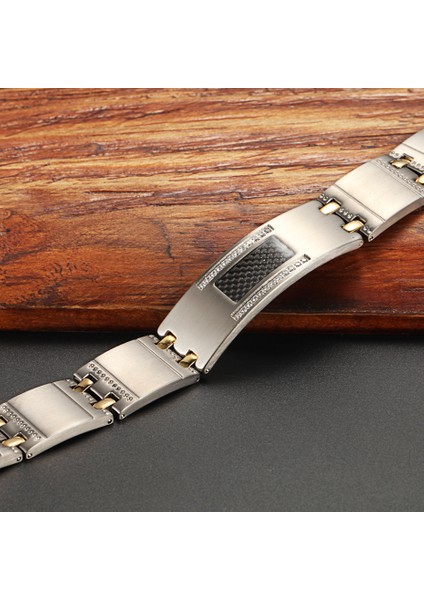 G Bilezik Welmag Moda Zarif Kristal Manyetik Titanyum Bileklik Bilezik Erkekler Için Germanyum Turmalin Erkek Sağlık Takı Bileklik (Yurt Dışından) fırsatları