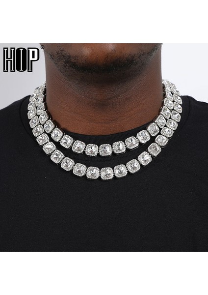12 mm Kolye 18 Inç Hip Hop 12 mm Mikro Açacağı Prong Kübik Zirkon 1 Sıra Alaşım Tenis Zinciri Bilezik Kolye Bling Erkek Erkekler Kadınlar Için Takı (Yurt Dışından) fiyatları