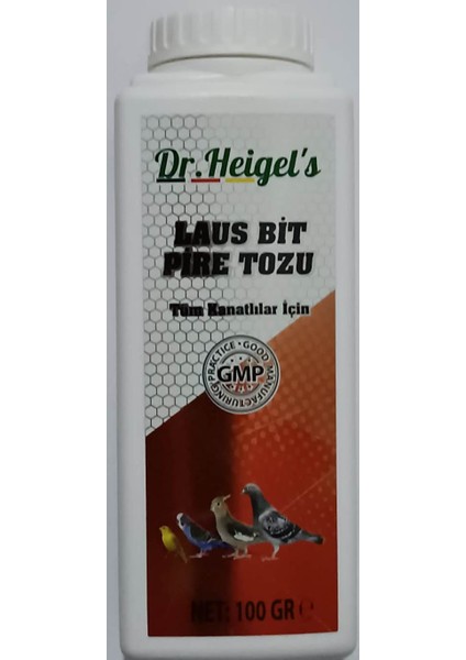 Dr. Heigel's Kuşlar Için Bit Pire Tozu 100  gr