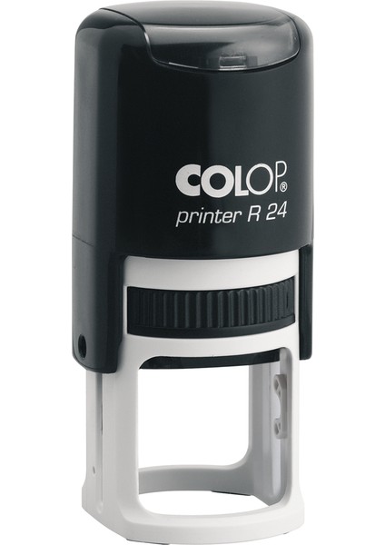 R24 Yuvarlak Siyah Kasa Kuru Keçe 24 mm