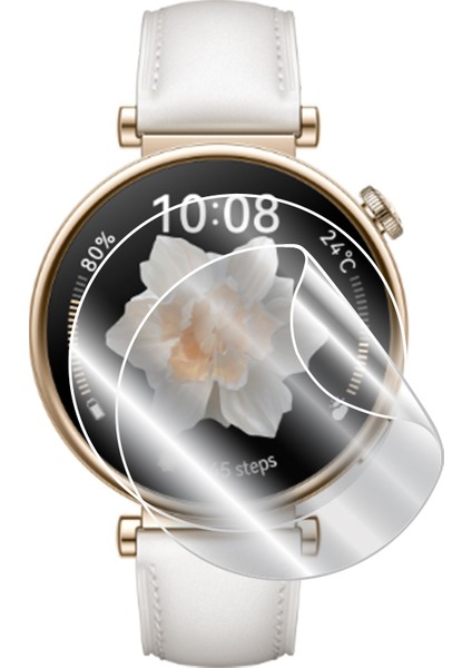 Huawei Watch Gt 4 41MM ile Uyumlu Ipg Hydrogel Ekran Koruyucu (2 Adet)