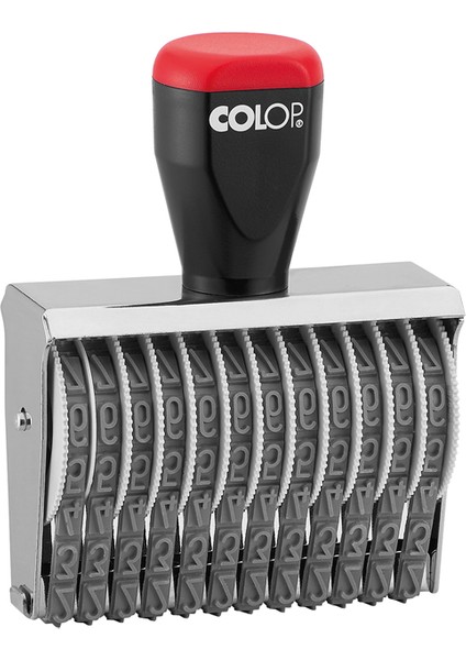 09012 Bandlı Numaratör 9 mm 12 Haneli