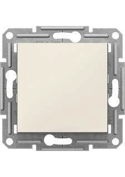 Schneıder - Asfora Krem Liht Butonu Çerçevesiz