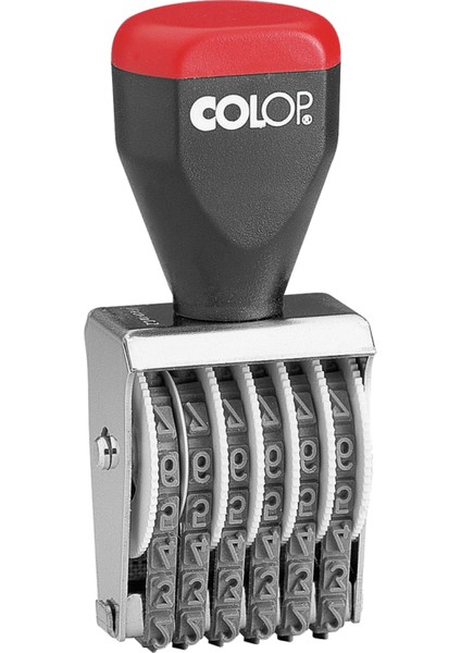 04006 Bandlı Numaratör 4 mm 6 Haneli