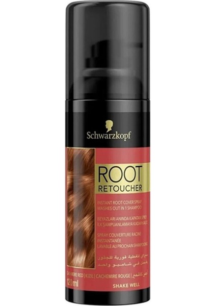 Root Retoucher Beyazları Kapatan Sprey Boya Kızıl 120ML