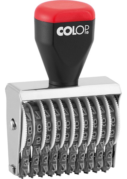 04010 Bandlı Numaratör 4 mm 10 Haneli