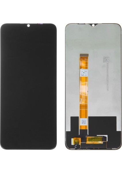 Oppo A16 LCD Ekran Dokunmatik Çıtasız - Siyah
