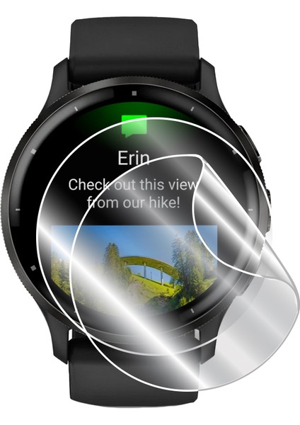 Garmin Venu 3 ile Uyumlu Ipg Hydrogel Ekran Koruyucu (2 Adet)