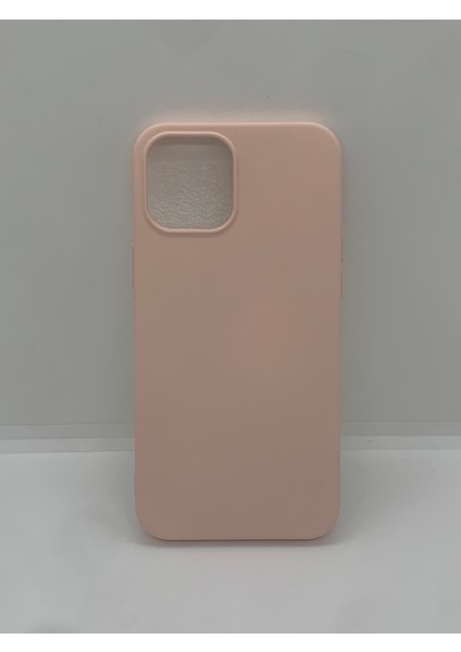 iphone 12 Pro Max Silikon Açık Pembe