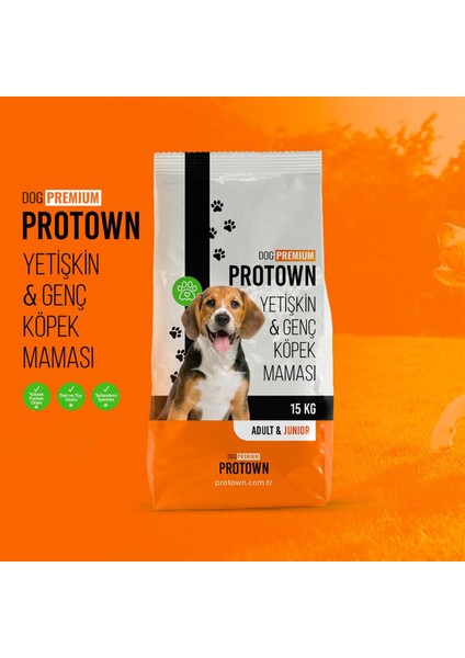 Her Köpeğin Yeme Garantisi Ile Protown Tavuklu Köpek Maması 15 kg