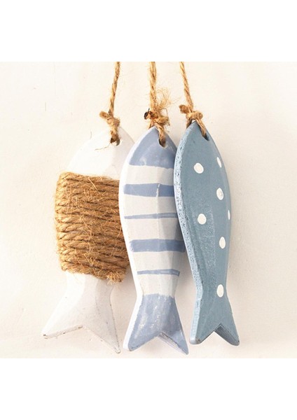 Ahşap 3 Balıklar DEKOR,11.02X2.76X0.79INCH - 02 (Yurt Dışından) modelleri