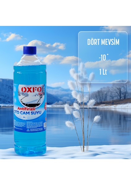 Oxfopro Antifirizli, Parfümlü Oto Cam Suyu 3'lü Ekonomik Set