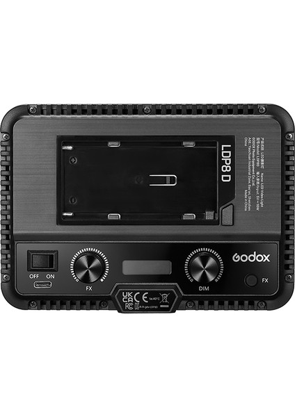 LDP18D Beyaz LED Panel Video Işığı