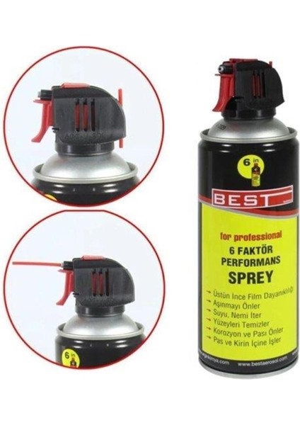 6 Faktör Pas Önleyici Performans Sprey 400 ml