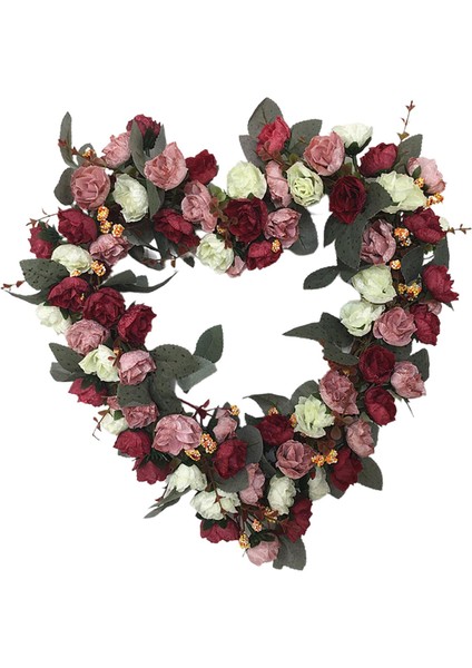 Oturma Odası ve Kırmızı Için Çelenk Çelenk 14 "tokmak (Yurt Dışından)