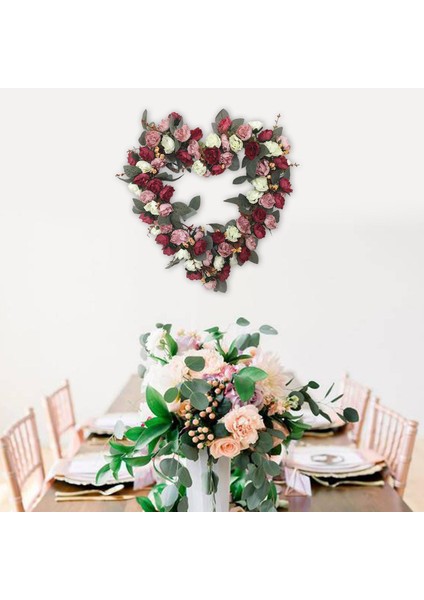 Oturma Odası ve Kırmızı Için Çelenk Çelenk 14 "tokmak (Yurt Dışından) modelleri