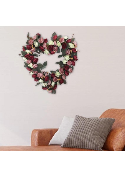 Oturma Odası ve Kırmızı Için Çelenk Çelenk 14 "tokmak (Yurt Dışından) indirimleri