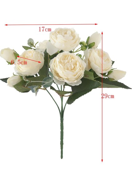 Çiçekler Şık Gerçek Dıy Düğün Buketleri Orta Süsleri (Yurt Dışından) fiyatları