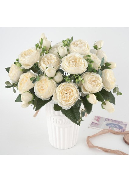 Çiçekler Şık Gerçek Dıy Düğün Buketleri Orta Süsleri (Yurt Dışından) fırsatları