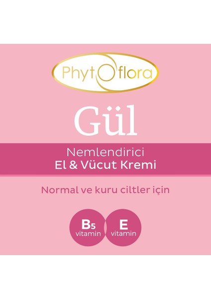 Gül Nemlendirici El ve Yüz Kremi