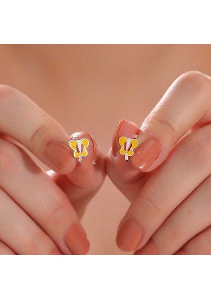 Gümüş Sarı Kelebek Çocuk Yüzüğü fiyatları