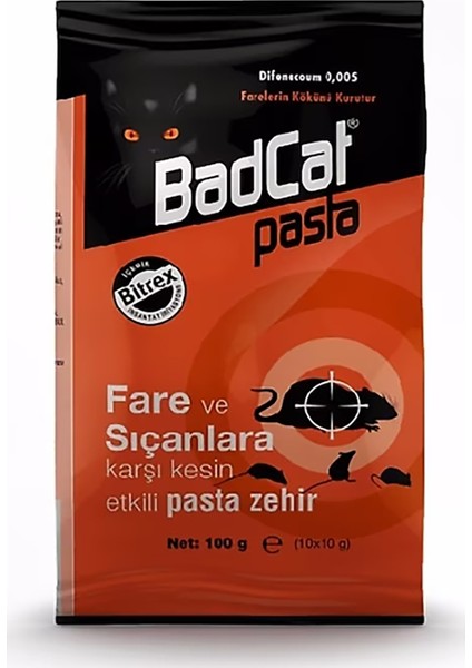 Fare Yemi - Fare Pasta Badcat 100 Gr Paket
