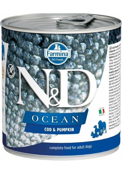 Ocean Morina Balıklı ve Balkabaklı Yetişkin Köpek Konservesi 285 gr fiyatları