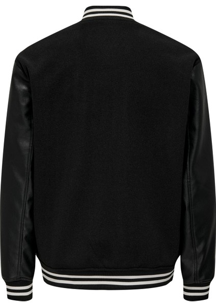 Erkek Düğmeli Siyah Kolej Ceket - 22026189 fiyatları