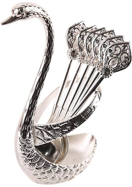 Dekoratif Kuğu Tabanı ve Karıştırma Karıştırma Için 6 Kaşı.2 Cm (Yurt Dışından)