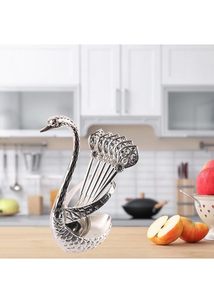 Dekoratif Kuğu Tabanı ve Karıştırma Karıştırma Için 6 Kaşı.2 Cm (Yurt Dışından) modelleri