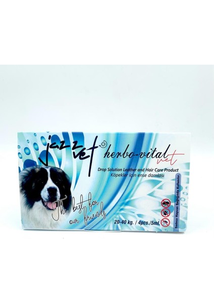 Herbo-Vital 20-40KG Ensedamlası 4X5ML