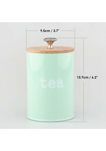 Geçirmez Ahşap Kapaklı Gıda Kabı - Storage Green (Yurt Dışından) fırsatları