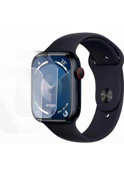 Apple Watch 9 45MM Ekran Koruyucu Şeffaf Tpu Film 2 Adet